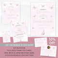 editable quinceanera birthday party invitation suite